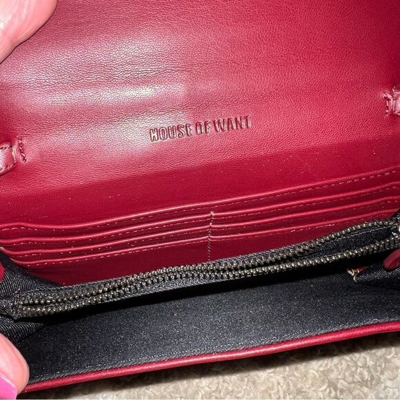 House of Want red purse - Picture 2 of 6